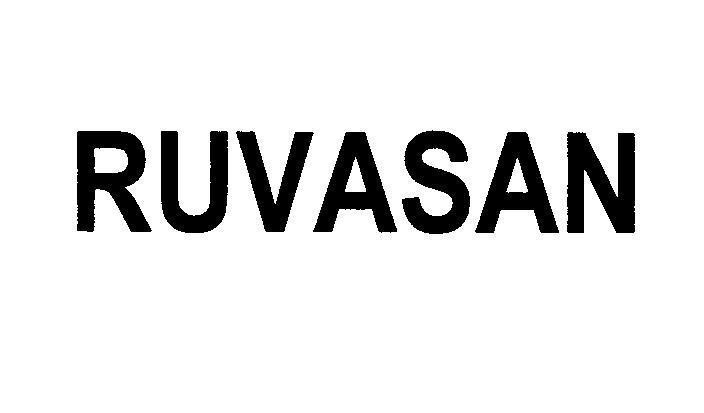 Mẫu nhãn hiệu RUVASAN