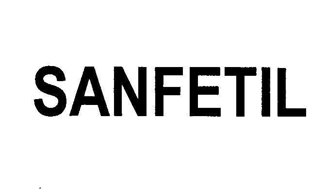 Mẫu nhãn hiệu SANFETIL