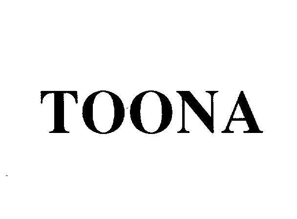 Mẫu nhãn hiệu TOONA