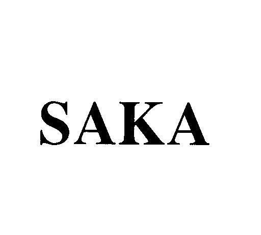 Mẫu nhãn hiệu SAKA