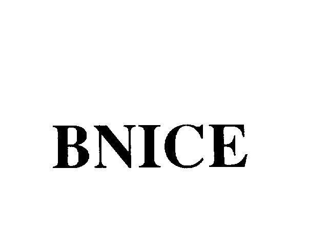 Mẫu nhãn hiệu BNICE