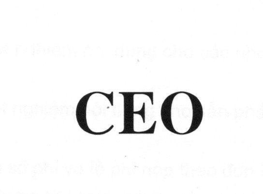 Mẫu nhãn hiệu CEO