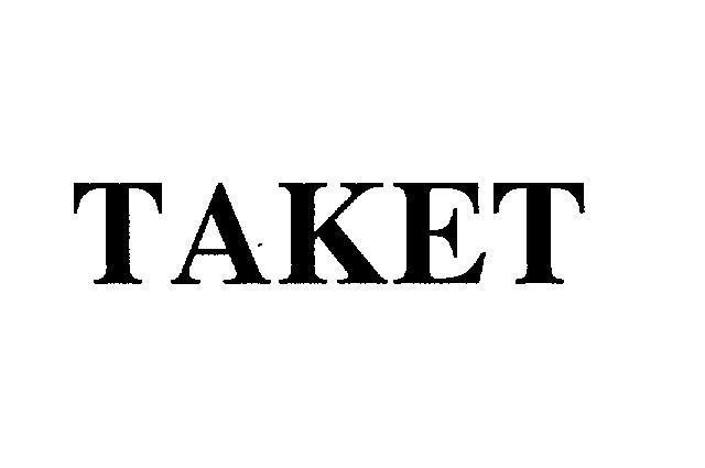 Mẫu nhãn hiệu TAKET