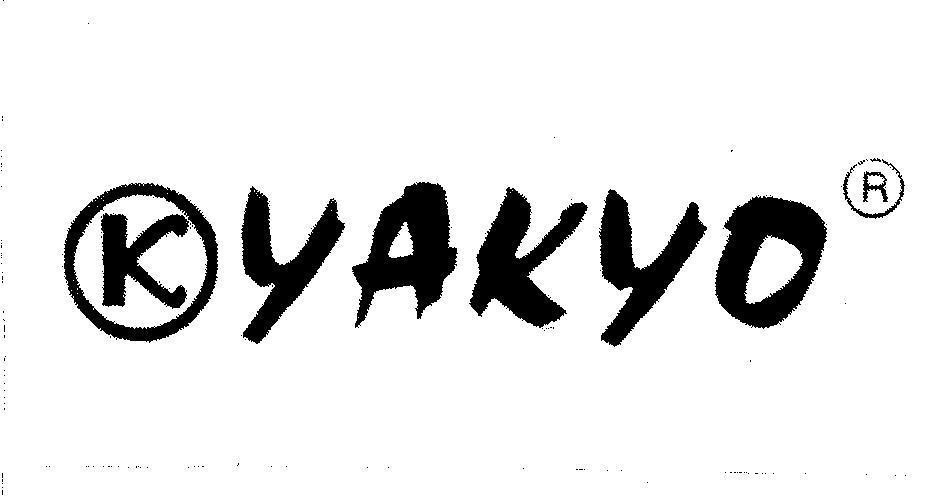Mẫu nhãn hiệu K YAKYO