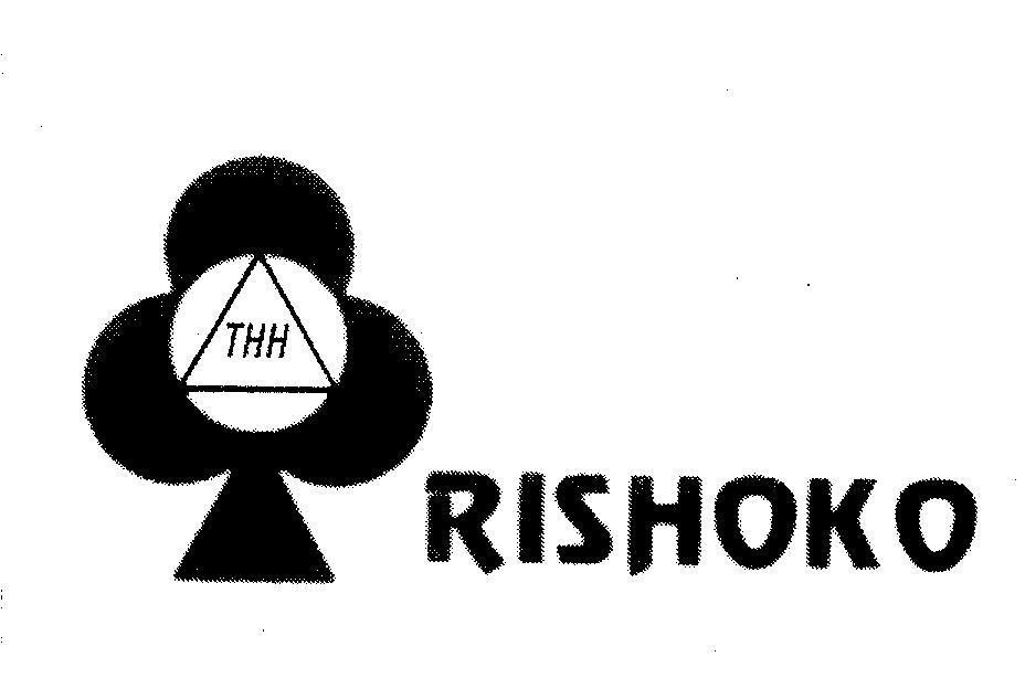 Mẫu nhãn hiệu THH RISHOKO