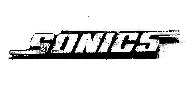 Mẫu nhãn hiệu SONICS