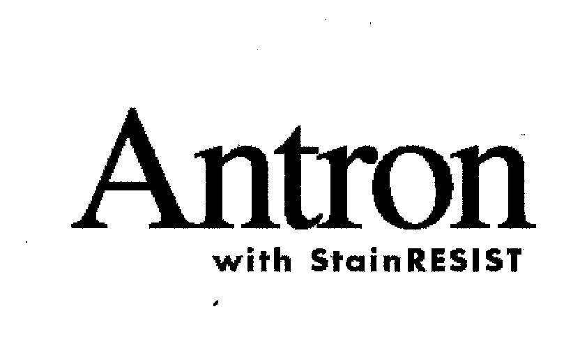 Mẫu nhãn hiệu ANTRON WITH STAINRESIST