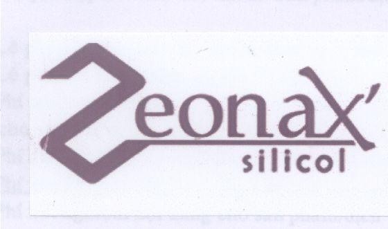 Mẫu nhãn hiệu ZEONAX SILICOL