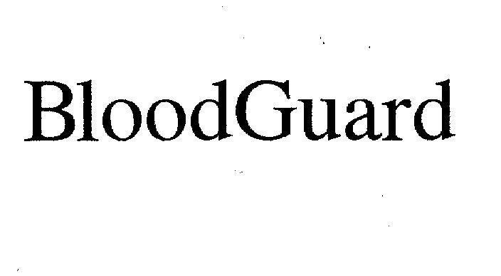 Mẫu nhãn hiệu BLOODGUARD