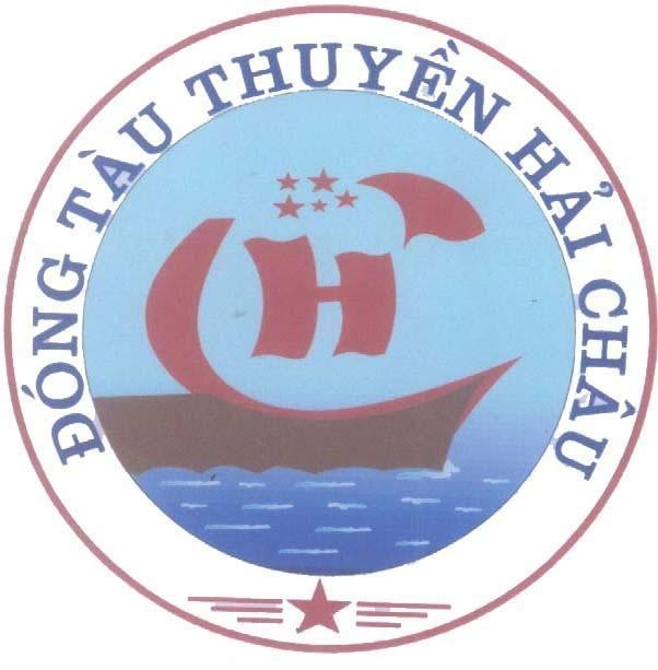 Mẫu nhãn hiệu Hải Châu H C Đóng Tàu Thuyền
