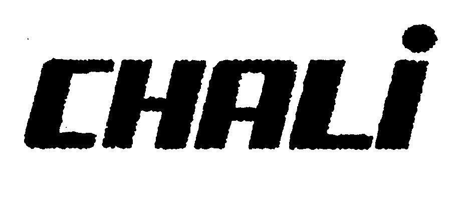 Mẫu nhãn hiệu CHALI