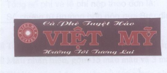 Mẫu nhãn hiệu VIệT Mỹ HƯớNG TớI TƯƠNG LAI Cà PHÊ TUYệT HảO