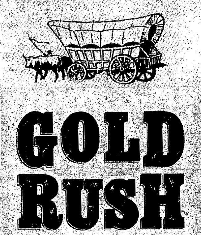 Mẫu nhãn hiệu GOLD RUSH
