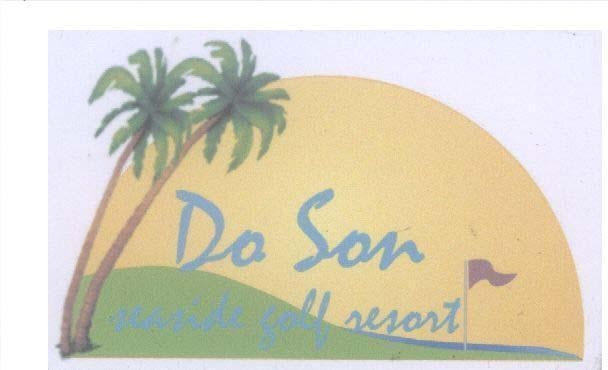 Mẫu nhãn hiệu DO SON SEASIDE GOLF RESORT