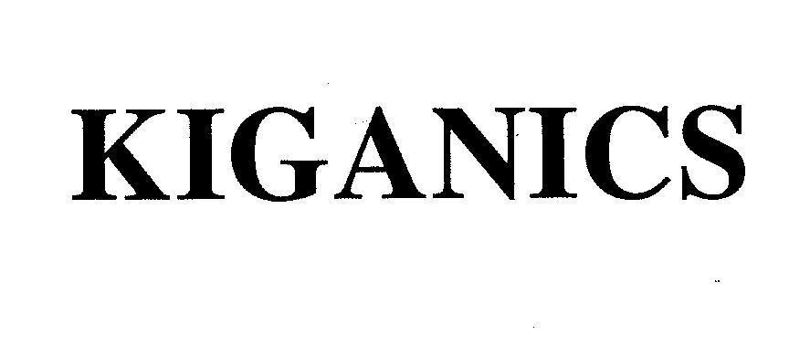 Mẫu nhãn hiệu KIGANICS