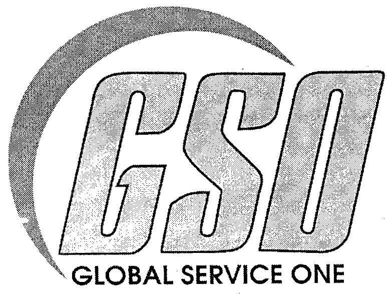 Mẫu nhãn hiệu GSO GLOBAL SERVICE ONE