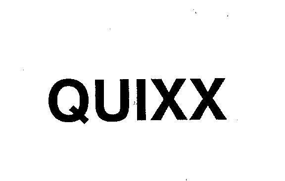 Mẫu nhãn hiệu QUIXX