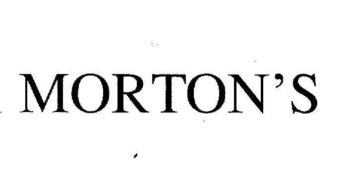 Mẫu nhãn hiệu MORTON 'S
