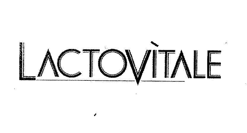 Mẫu nhãn hiệu LACTOVITALE