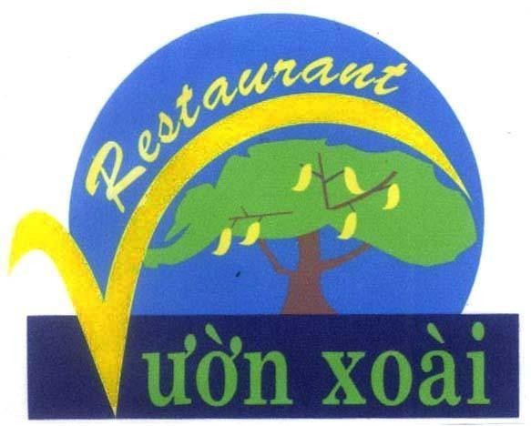 Mẫu nhãn hiệu Vườn Xoài RESTAURANT
