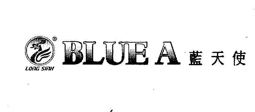 Mẫu nhãn hiệu LONG SINH BLUE A thiên thần xanh