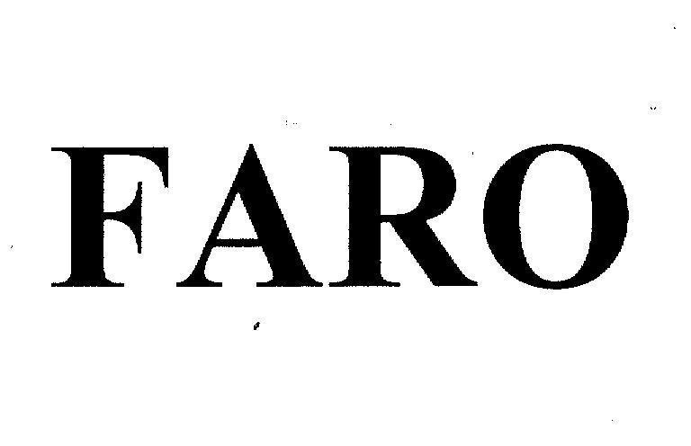 Mẫu nhãn hiệu FARO