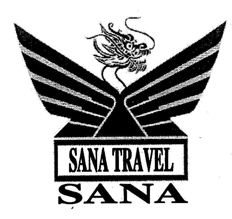Mẫu nhãn hiệu SANA TRAVEL SANA