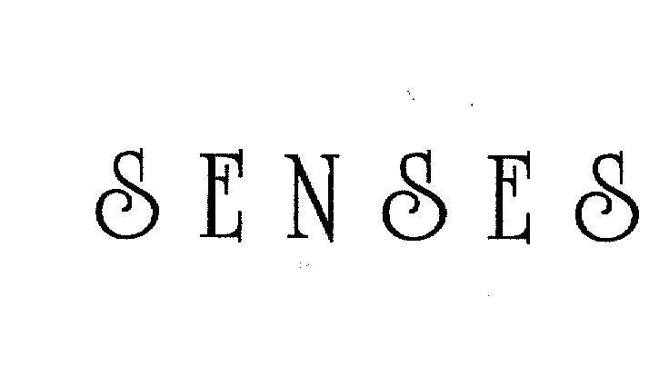 Mẫu nhãn hiệu SENSES