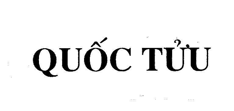 Mẫu nhãn hiệu QUốC TửU