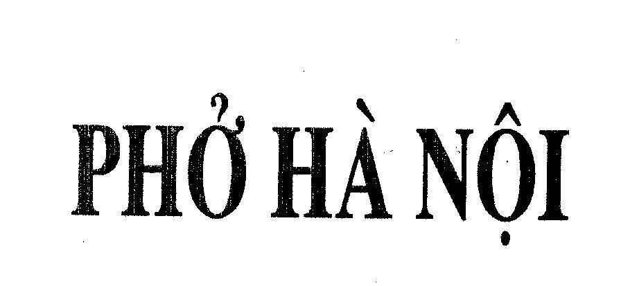 Mẫu nhãn hiệu Hà NộI PHở