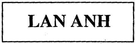 Mẫu nhãn hiệu LAN ANH