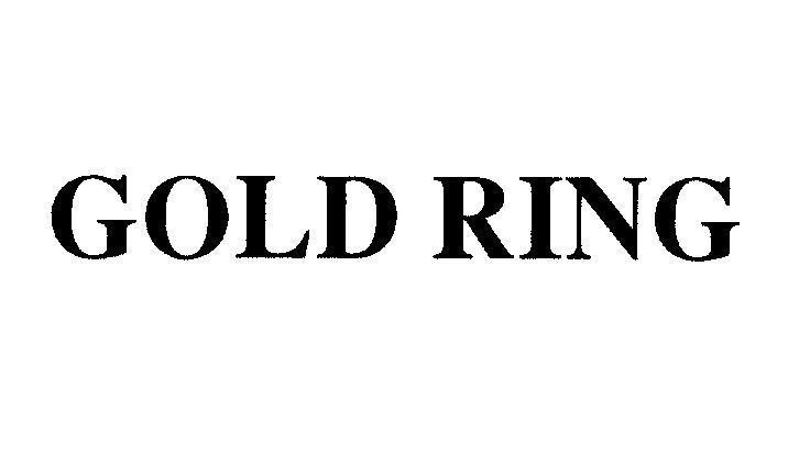 Mẫu nhãn hiệu GOLD RING