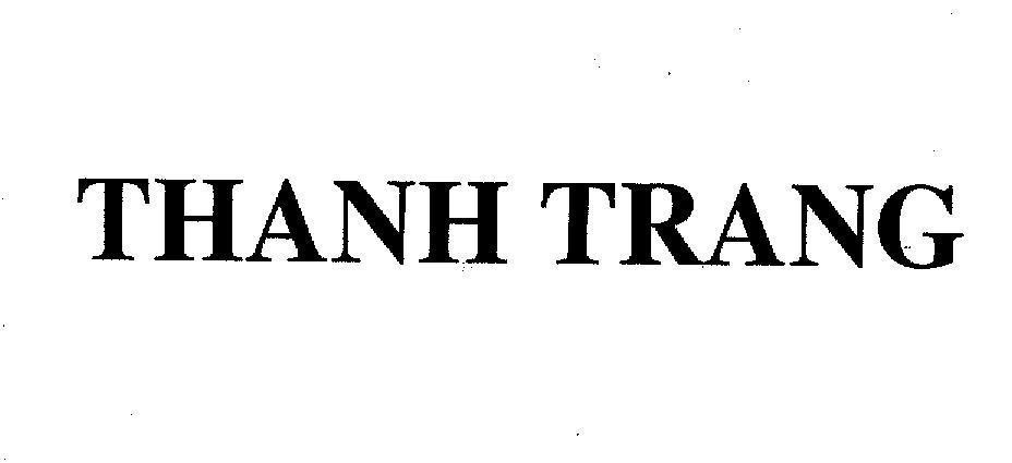 Mẫu nhãn hiệu THANH TRANG