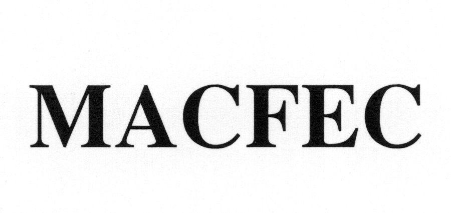 Mẫu nhãn hiệu MACFEC