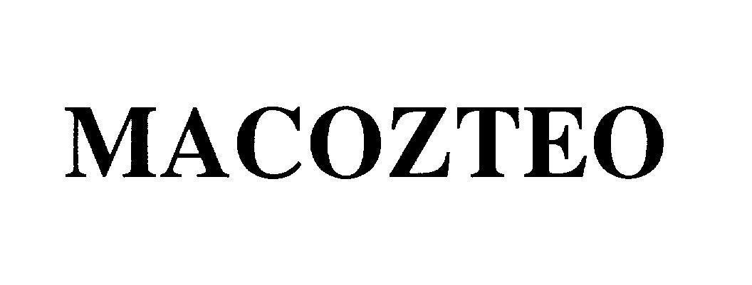 Mẫu nhãn hiệu MACOZTEO