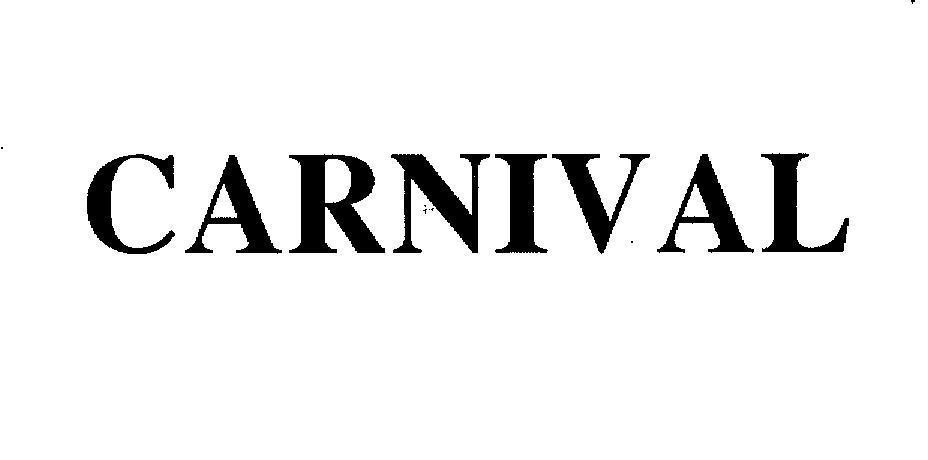 Mẫu nhãn hiệu CARNIVAL