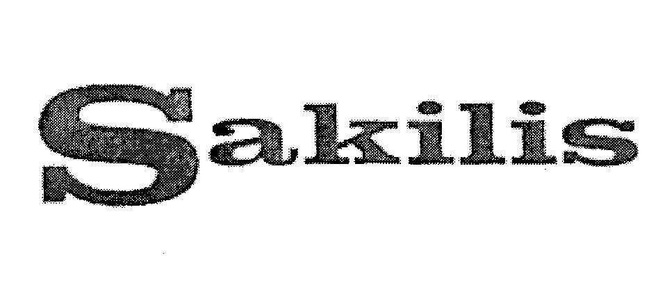 Mẫu nhãn hiệu SAKILIS