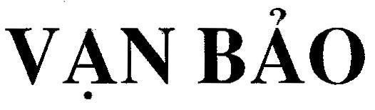 Mẫu nhãn hiệu Vạn Bảo