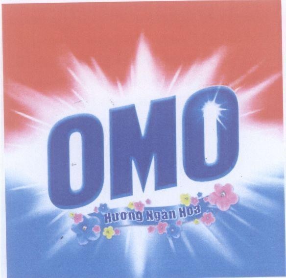 Mẫu nhãn hiệu OMO Hương ngàn hoa