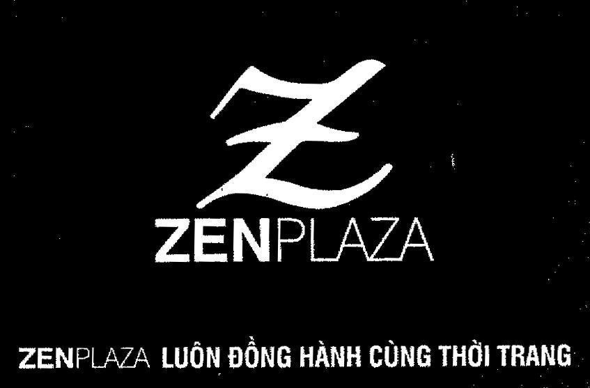 Mẫu nhãn hiệu Z ZENPLAZA ZENPLAZA Luôn Đồng Hành Cùng Thời Trang
