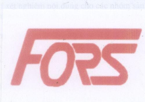 Mẫu nhãn hiệu FORS