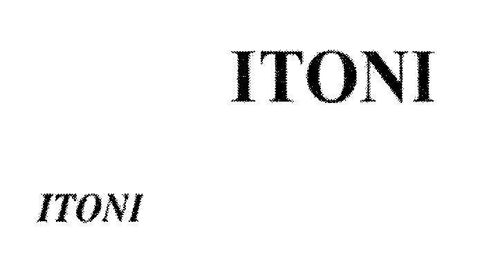 Mẫu nhãn hiệu ITONI