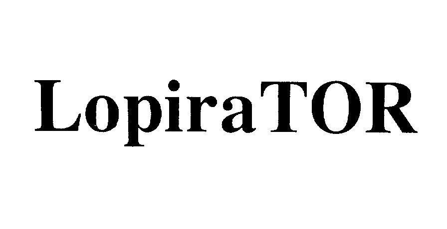 Mẫu nhãn hiệu LOPIRATOR