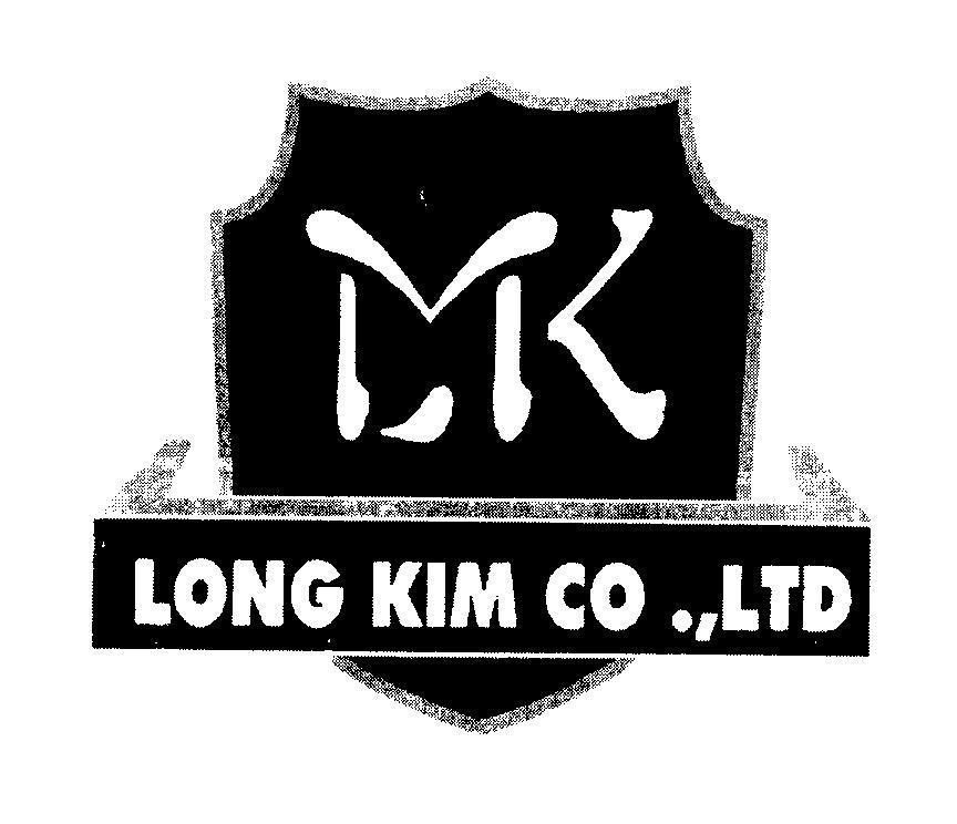 Mẫu nhãn hiệu MLK MK LONG KIM CO LTD