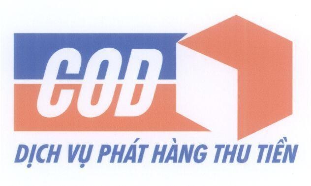 Mẫu nhãn hiệu COD Dịch Vụ Phát Hàng Thu Tiền