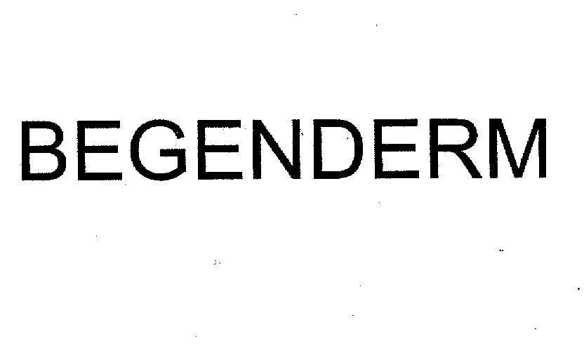 Mẫu nhãn hiệu BEGENDERM