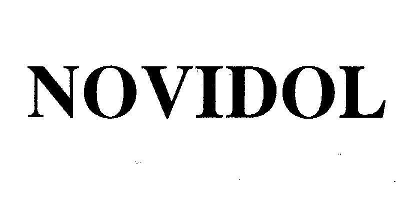 Mẫu nhãn hiệu NOVIDOL