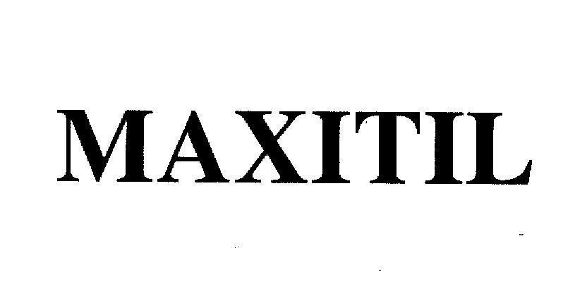 Mẫu nhãn hiệu MAXITIL