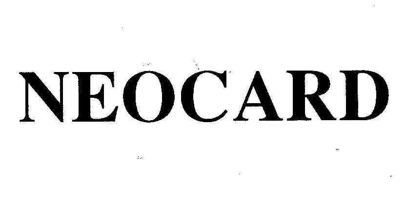 Mẫu nhãn hiệu NEOCARD
