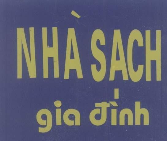 Mẫu nhãn hiệu NHà SạCH GIA ĐìNH